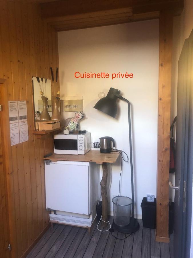 Logement Chez L'Habitant Etage Independant Grône Buitenkant foto